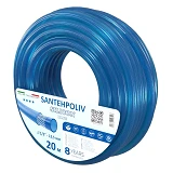Шланг для полива Santehpoliv трехслойный 1/2" 20м SILICON BLUE                                      