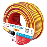 Шланг для полива Santehpoliv трехслойный 1/2" 30м IRON
