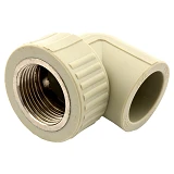 Угол полипропиленовый 25x3/4"В стальная закладная