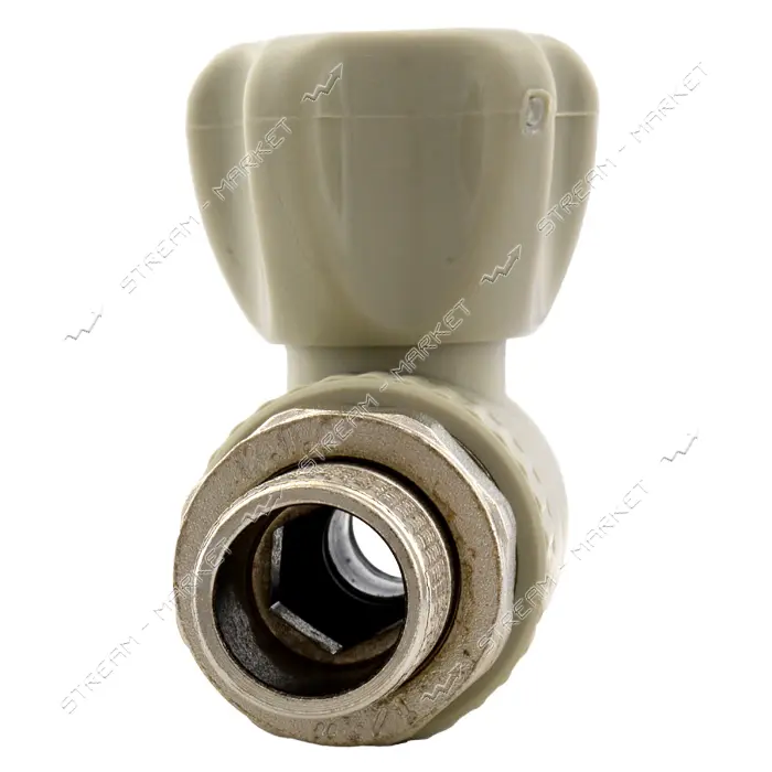 Кран радиаторный KLD PPR прямой 25х3/4"Н