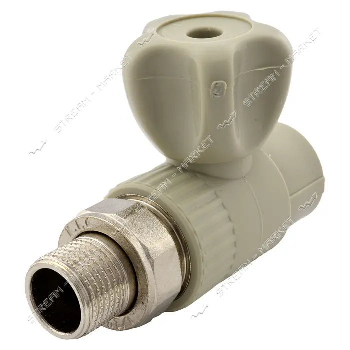 Кран радиаторный KLD PPR прямой 25х3/4"Н