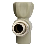 Кран радиаторный KLD PPR угловой 25х3/4"Н
