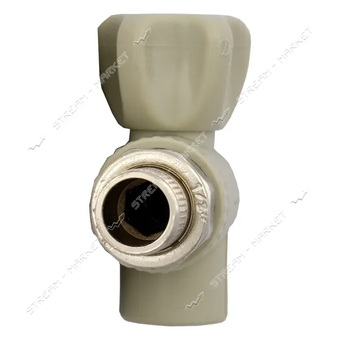 Кран радиаторный KLD PPR угловой 25х3/4"Н