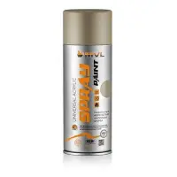 Аэрозольная краска-эмаль MVL Spray Paint 1019 400мл бежевая                                         
