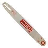 Шина для бензопилы Kontra Profi 38см 15" 64 звена шаг 0.325 1.5мм 4 заклепки