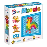 Игрушка ТехноК мозаика 222 элем арт 7297 (19.2 х 19 х 3.8 см)