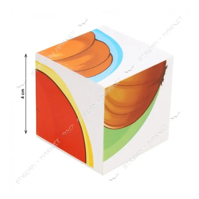 Игрушка ТехноК кубики овощи арт 1349 (8x8x4 см)                                                     