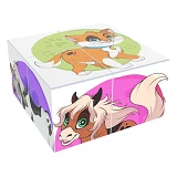 Игрушка ТехноК кубики домашние животные арт 1837 (8x8x4см)