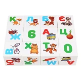 Игрушка ТехноК кубики абетка плюс арифметика арт 1714 (16.5x12.5x4 см)