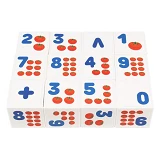 Игрушка ТехноК кубики арифметика арт 0243 (16.5x12.5x4см)