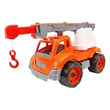 Игрушка ТехноК Автокран арт 4562 (36х21х20см)                                                       