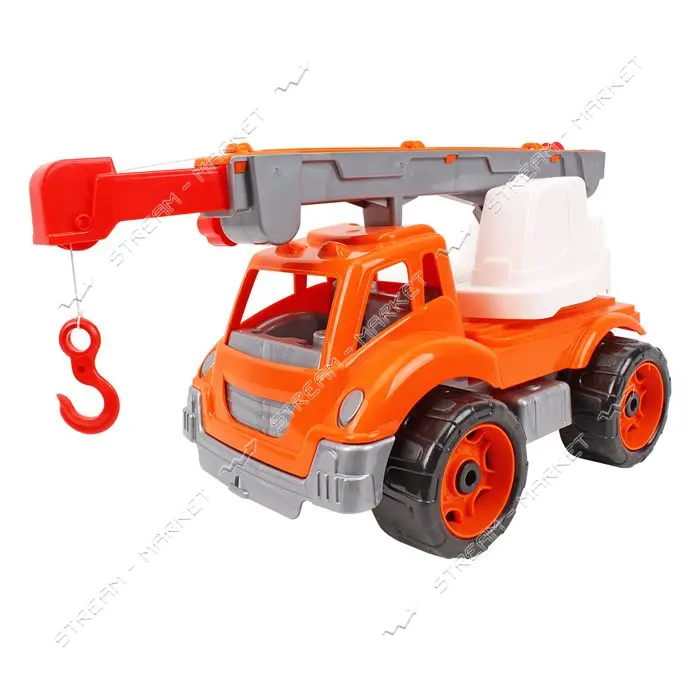 Игрушка ТехноК Автокран арт 4562 (36х21х20см)                                                       