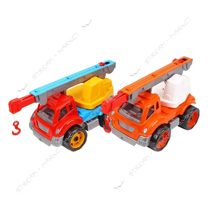 Игрушка ТехноК Автокран арт 4562 (36х21х20см)                                                       