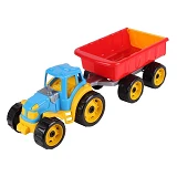 Игрушка ТехноК Трактор с прицепом арт 3442 (54x17.5x16 см)                                          