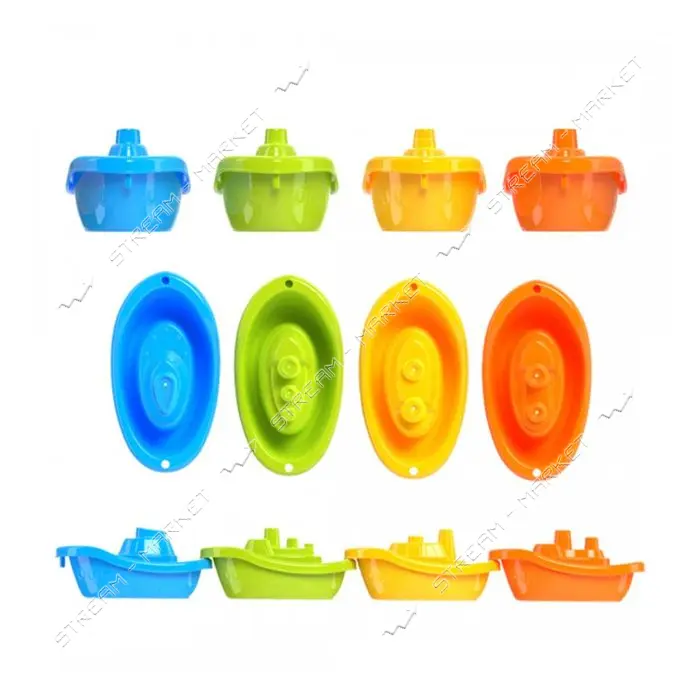 Игрушка ТехноК Кораблик арт 6597 (11.5 х 9.8 х 6 см)