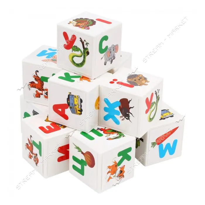 Игрушка ТехноК кубики абетка арт 0212 (16.5x12.5x4 см)