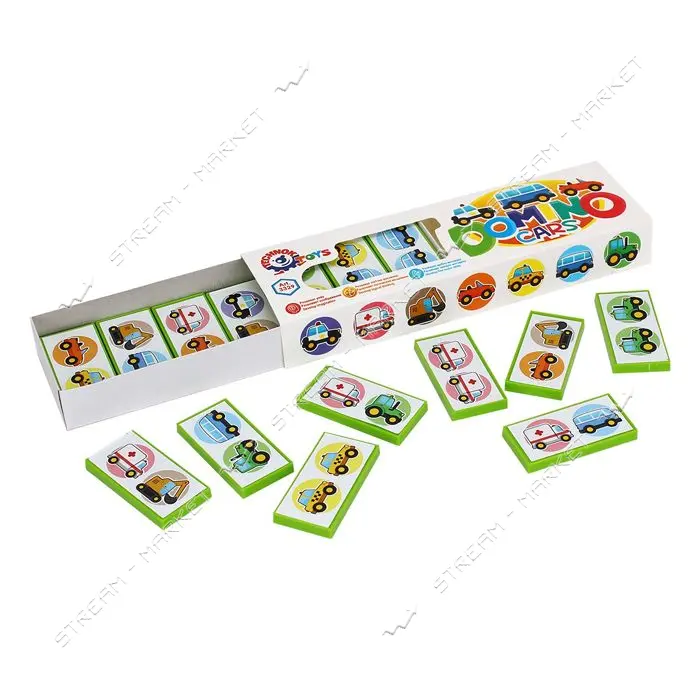 Игрушка ТехноК домино авто арт 3329 (22x6.5x3см)
