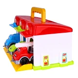 Игрушка гараж ТехноК арт 8416 (26.5х19х17см)