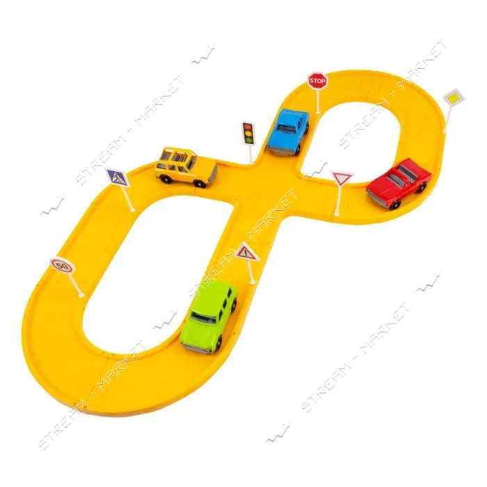 Игрушка ТехноК автотрек арт 0747 (33х27.5х10.5см)                                                   