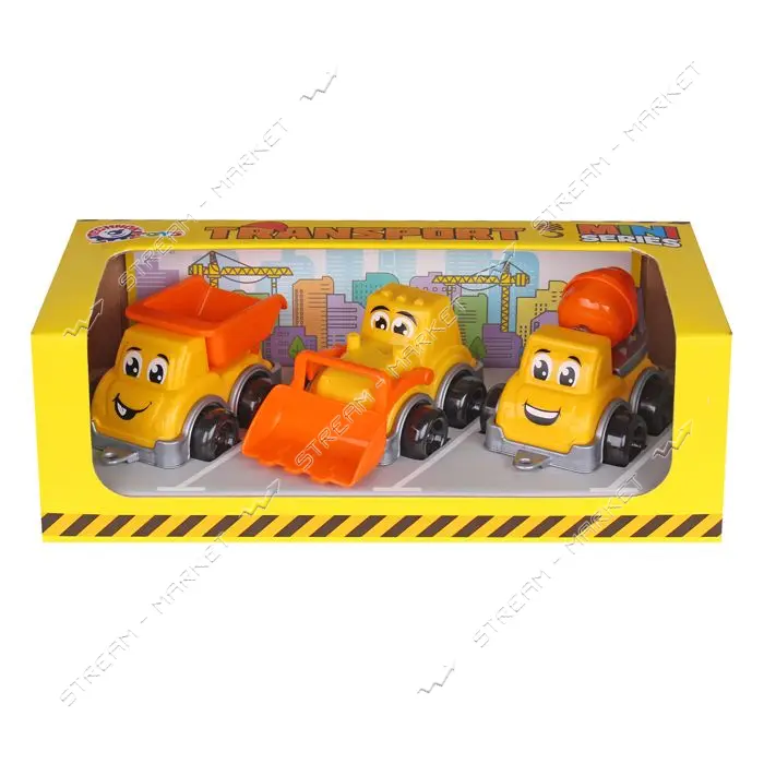 Игрушка транспорт ТехноК мини арт 6160 (26,4 х 12,2 х 9 см)                                         