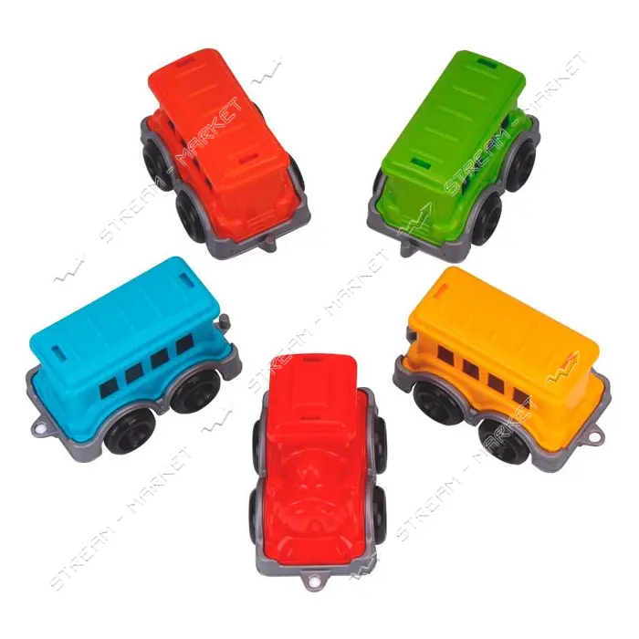 Игрушка поезд мини ТехноК арт 9116 (26х10х15,5 см)                                                  