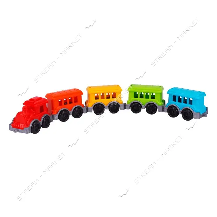 Игрушка поезд мини ТехноК арт 9116 (26х10х15,5 см)                                                  
