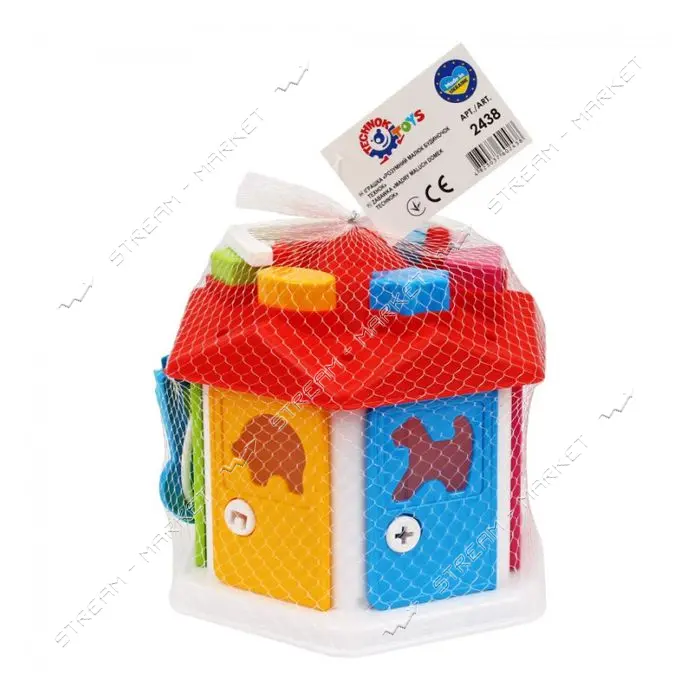 Игрушка умный малыш ТехноК домик арт 2438 (19x19x16.5см)                                            
