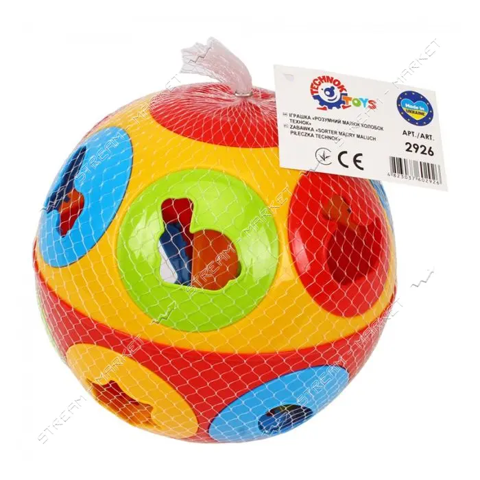 Игрушка умный малыш ТехноК колобок арт 2926 (19x19x19см)