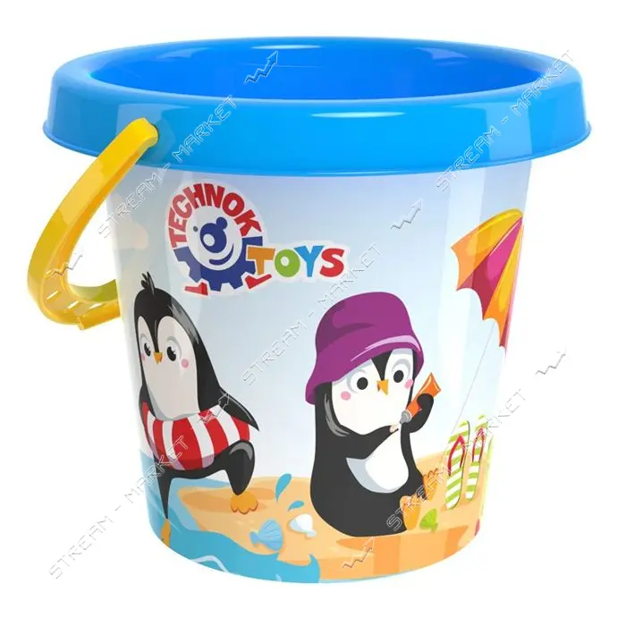 Игрушка Ведерко 3 ТехноК арт 3145 (15x13x10см)