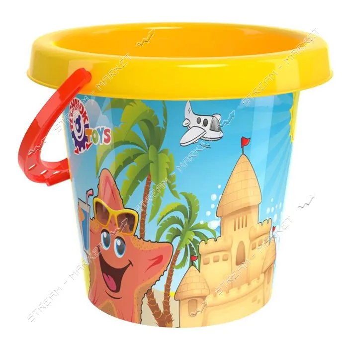 Игрушка Ведерко 3 ТехноК арт 3145 (15x13x10см)