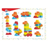 Игрушка конструктор ТехноК 50 элем арт 6818 (30 х 23 х 16 см)                                       