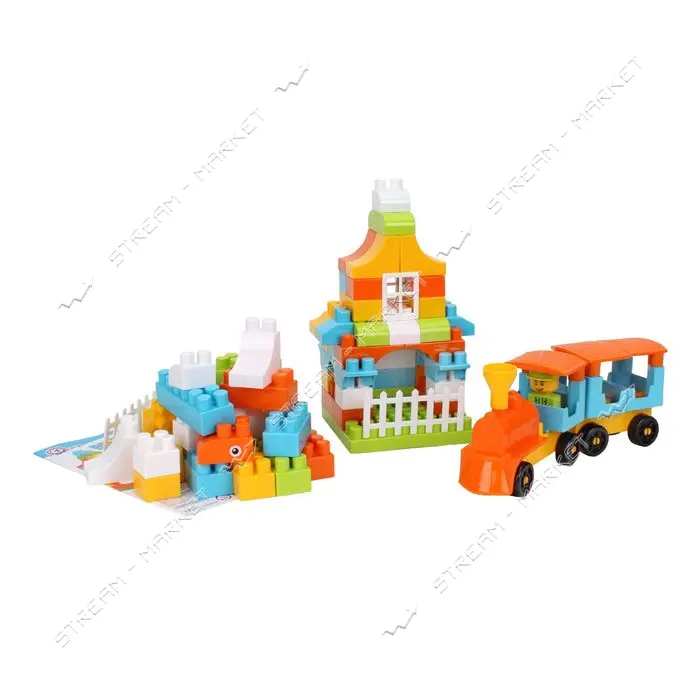 Игрушка конструктор ТехноК 90 элем арт 6542 (O16 х 28 см)