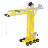 Игрушка конструктор ТехноК металлический строительный кран арт 4838 (20.5 х 16 х 4 см)              