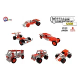 Игрушка конструктор ТехноК металлический авто арт 3855 (27 х 22.5 х 8.5 см)