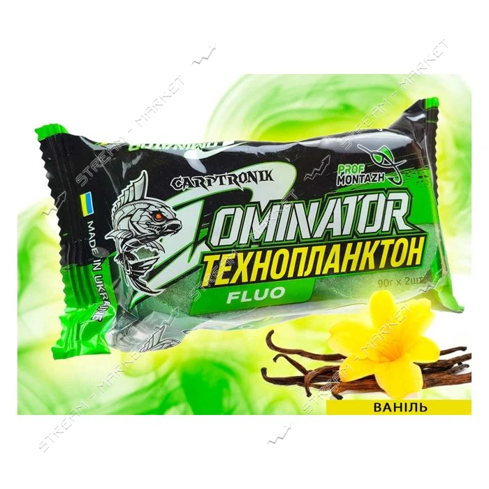 Технопланктон DOMINATOR FLUORO 2х90г Ваниль                                                         