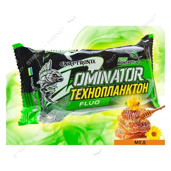 Технопланктон DOMINATOR FLUORO 2х90г Мед