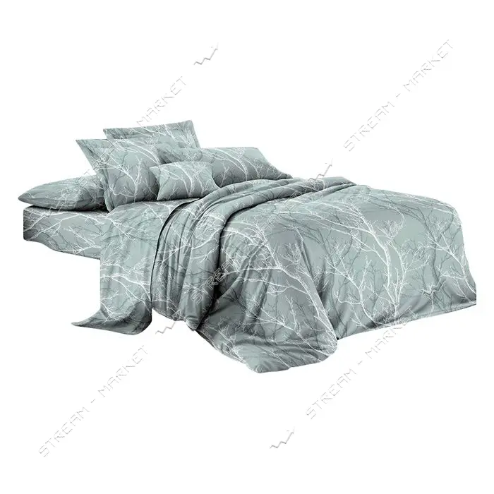 Постельное белье Textile House бязь 65 200х220см евро мрамор                                        