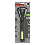 Портативный фонарик светодиодный Titanum TLF-T22 400Lm Black                                        
