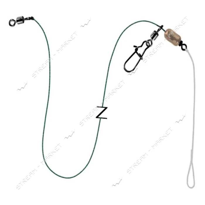 Фидерный монтаж Running Feeder Rig плюс Feeder GUM 0.6мм