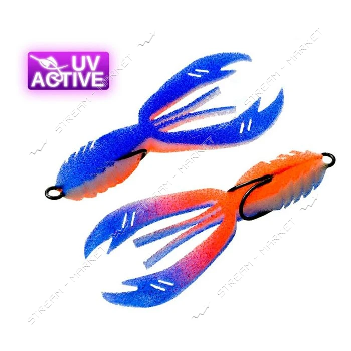 Поролоновый рак CrayFish 3.5" 409 2шт                                                               