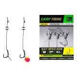 Карповый поводок с иглой Bait Spike Rigs 8 L10см 3шт                                                