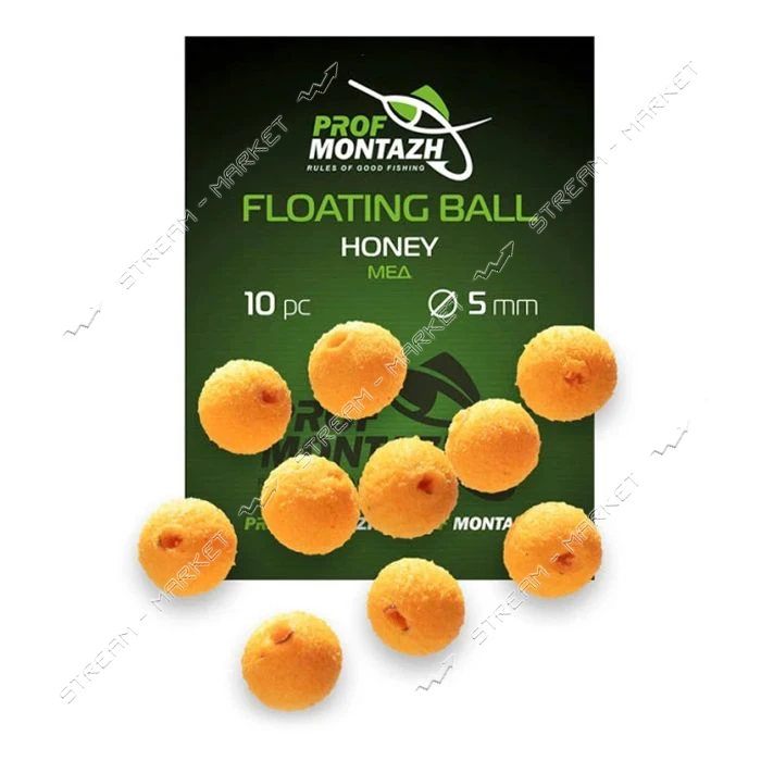 Насадка Floating Ball Мед Honey 5мм 10шт                                                            
