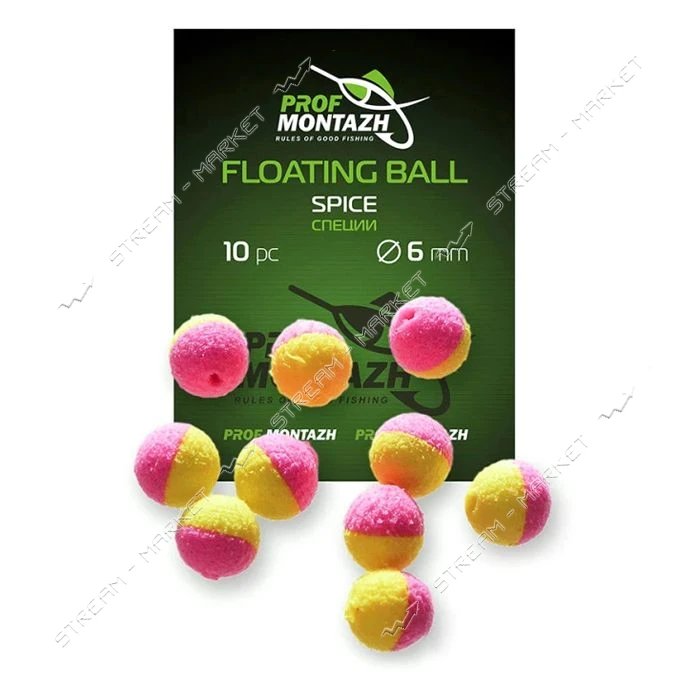 Насадка Floating Ball Специи Spice 6мм 10шт                                                         