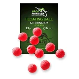 Насадка Floating Ball Клубника Strawberry 6мм 10шт                                                  