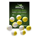 Насадка Floating Ball Чеснок сладкая кукуруза Sweet corn/Garlic 7мм 10шт                            