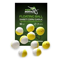 Насадка Floating Ball Часник солодка кукурудза Sweet corn/Garlic 7мм 10шт                           