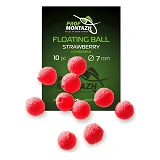 Насадка Floating Ball Клубника Strawberry 7мм 10шт                                                  