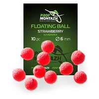 Насадка Floating Ball Клубника Strawberry 10мм 10шт                                                 