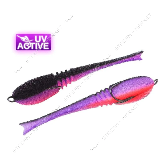Поролоновая рыбка Dancing Fish 4.5" Reverse Tail 604 5шт