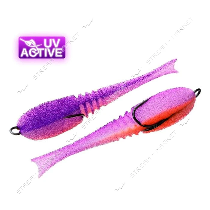 Поролоновая рыбка Dancing Fish 4.5" Reverse Tail 613 5шт